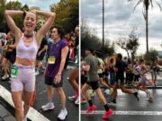La actriz Amber Heard debuta en medio maratón a 4:41/km en San Sebastián